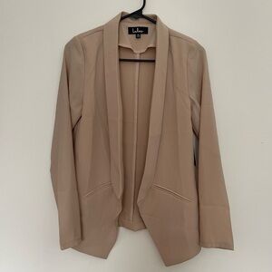 Lulu's Women's Beige Blazer